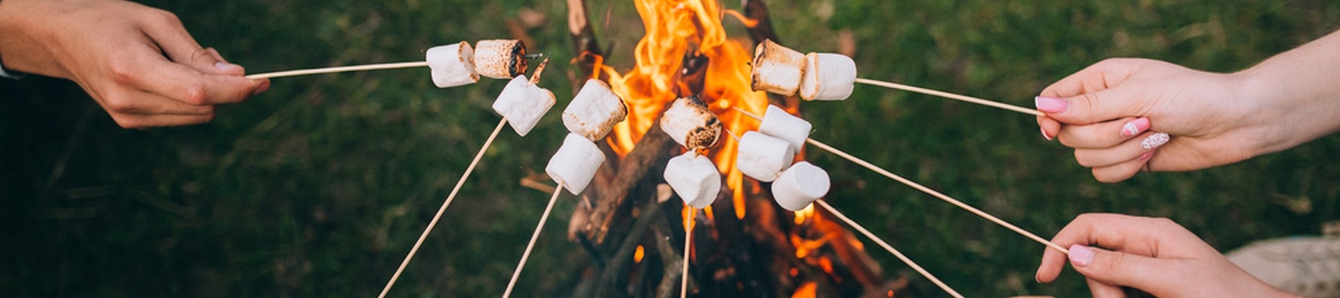 Fire and marshmallows